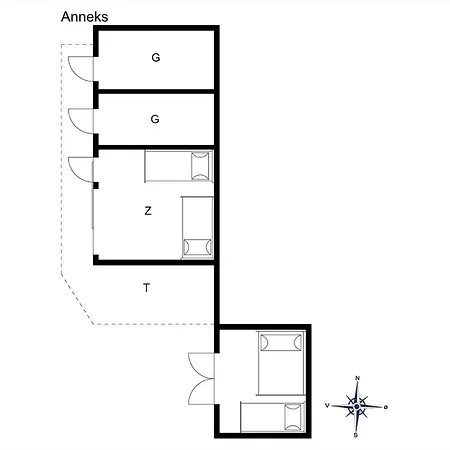 Сasa de vacaciones Bl1374-saltum-sydvestpassagen-8